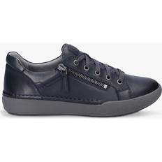 Josef Seibel Women Trainers Josef Seibel Claire Nubuck Low Top Trainers, Navy