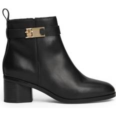 41 ⅓ Bottines à la Cheville Tommy Hilfiger Mid High Leather Boot - Black