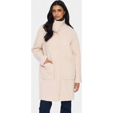 Saint Tropez Abbigliamento esterno Saint Tropez Cappotto Di Mezza Stagione Ferddy - Crema