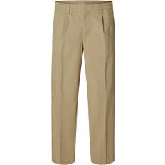 Selected 220 Loose Fit Chinos Beige