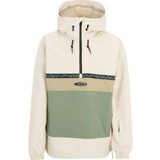 Natuurlijk - Winterjas Jassen Quiksilver Steeze Jas - Beige/Navy/Donkergroen