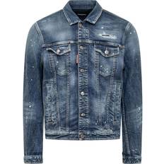 DSquared2 Herr Jackor DSquared2 Dsquared2-Dan Giacche Blu-Uomo Blue 54IT