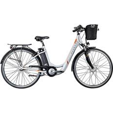 Zündapp City Z510 Elektrische Fiets Wit Oranje