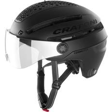 Cratoni Fahrradhelm Pedelec Commuter Vision schwarz matt bis 58cm