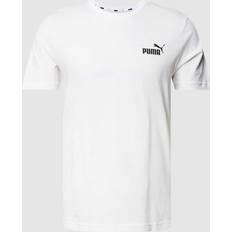 Puma Essentials Logo TShirt Herren white white