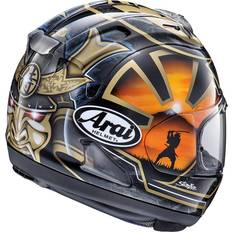 Arai RX-7V Evo Pedrosa Spirit, Integralhelm Schwarz/Gold/Orange