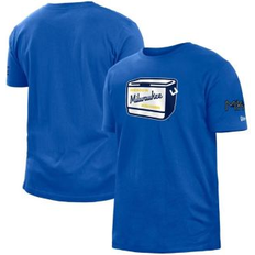 New Era T-shirts New Era Men's Blue Milwaukee Brewers City Connect T-Shirt