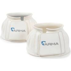 White Horse Boots Shires Arma Touch Close Over Reach Boots - White