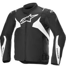 Sì Giacche da moto Alpinestars T-Jaws V4 impermeabile Giacca tessile moto, nero-bianco, dimensione per uomo