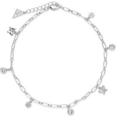 Argento Braccialetti per caviglia Sterling Forever Butterfly & Blossom Anklet