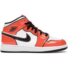 Jordan Chaussures de Basket Jordan Air Jordan 1 Mid SE GS 'Turf Orange' Kid's