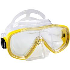 Silicone Diving Masks Cressi Onda Snorkeling Mask Yellow