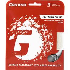 Gamma TNT2 React Pro 16g Tennis String (Set)