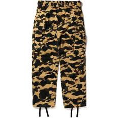 Bape Men Pants & Shorts Bape BAPE 1st Camo Cargo Pants 'Yellow'