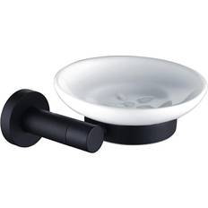 Modern Round Matte Ceramic Soap Dish