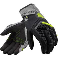 Herr - Textil Motorcykelhandskar Rev'it! Revit Mangrove, gloves color: Black/Grey/Neon-Yellow Man