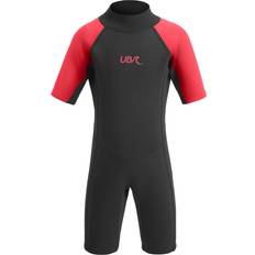 Red Wetsuits Urban Beach Kids Sharptooth Shorty Wetsuit Red 3-4yrs