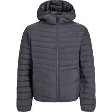 Grey - Quilted Jackets Jack & Jones Puffer Jacket