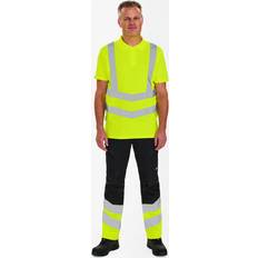 Gule - L Pikéskjorter FE Engel Safety poloskjorte, Hivis gul, SEW-9546-182-38