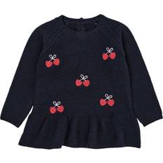 Ull Bluser Copenhagen Colors Navy Lammeullbluse M. Frill & Bow 116