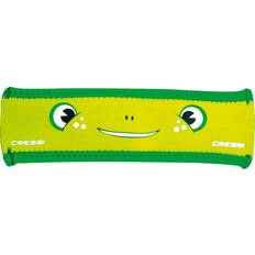 Neoprene Swimming Cressi Swim Goggle Neoprene Strap Cover Green