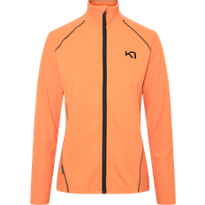 Fleece Takki - Oranssi Takit Kari Traa Full Zip Fleece - Light Orange