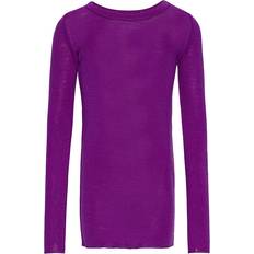 Wolle Blusen & Tuniken Molo Bluse Wolle Rihanna Wool Warm Purple 146/152 Blusen