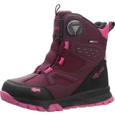 Rosa Stiefel Trollkids Kirkenes Snow Boots Lila,Rosa