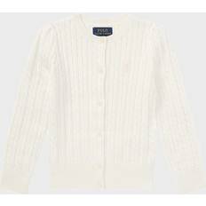 Cardigans Girl's Cable-Knit Ribbed Cardigan, 2-6X WARM WHITE