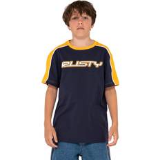 Rusty Boys Straight Shooter T-Shirt Navy Blue