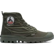 Vert Bottines en Dentelle Palladium Pampa HI Dare Rhona - Vert