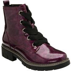 Purple - Women Ankle Boots Lotus Women's Jojo Womens Ankle Boots Red