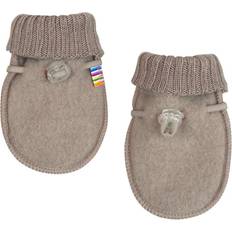 Wool Mittens - Sesame Melange