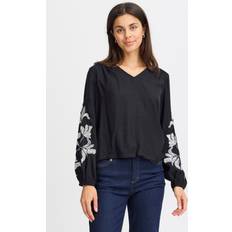 Fransa Kleding Fransa Blouse - Zwart