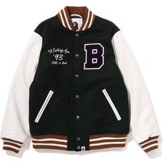 Bape Outerwear Bape END. x Bathing Ape Men's 'Bowling' Varsity Jacket Green