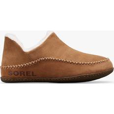 Sorel Manawan Suede Faux Fur Lined Slipper Boots, Elk