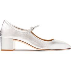 Aeyde 45mm Aline Laminated Leather Pumps