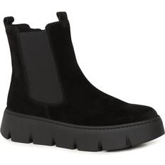 Gabor Chelsea Boots Gabor Custom Suede Platform Boots, Black
