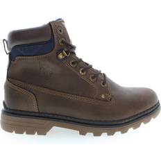 U.S. Polo Assn. Skor U.S. Polo Assn. Lace-up High Boot with Contrasting Details Brown