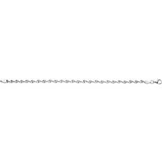 Beginnings Beginnings Sterling Silver B3022 Twisted 19cm Bracelet