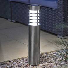 Smart Garden Orion Stainless Steel Solar Stake Bollard Post Light - One Size