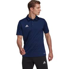 Unisex Polotrøjer adidas Entrada Polo - Indigo/Hvid