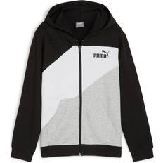 Puma Kinder-Sweatshirt POWER COLORBLOCK FULL-ZIP HOODIE Jahre