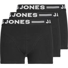 Nero Boxer Jack & Jones Jack & jones jungen boxershorts 3er pack gr. 128-176 sense trunks 3-pack jr black