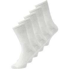 Jack & Jones White Socks Jack & Jones 5 Pack Tennis Socks White