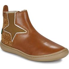 Bottes vente Kickers Bottines fille Kick Popstar - Marron