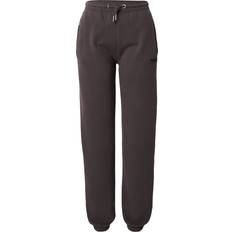 Superdry Essential Joggingbroek met Enkelboorden - Grafiet/Zwart