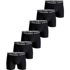 Björn Borg Underbukser på tilbud Björn Borg 6-pack Cotton Stretch Boxer Toilet Case Sort