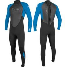 Swim & Water Sports O'Neill O'Neill Reactor 3/2mm Mens Back Zip Wetsuit 2024 Black/Ocean