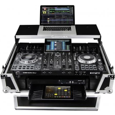 Denon dj prime 4 Odyssey FZGSPRIME4W2 Flight Case for Denon DJ Prime 4/4+